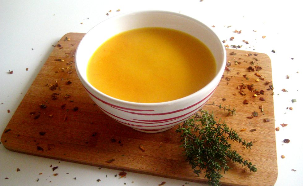 Chili-Karottensuppe