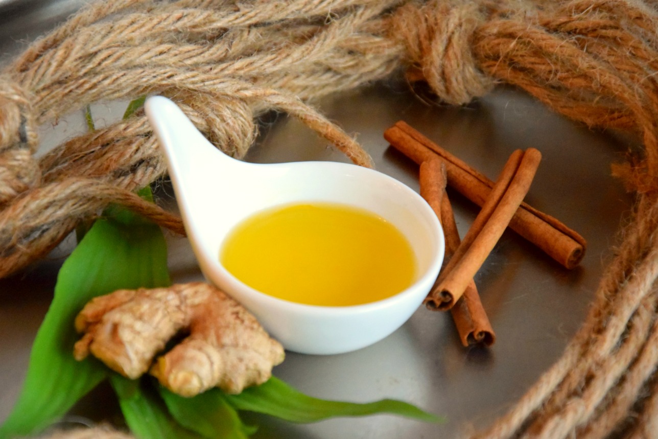 Massageöl mit Ingwer