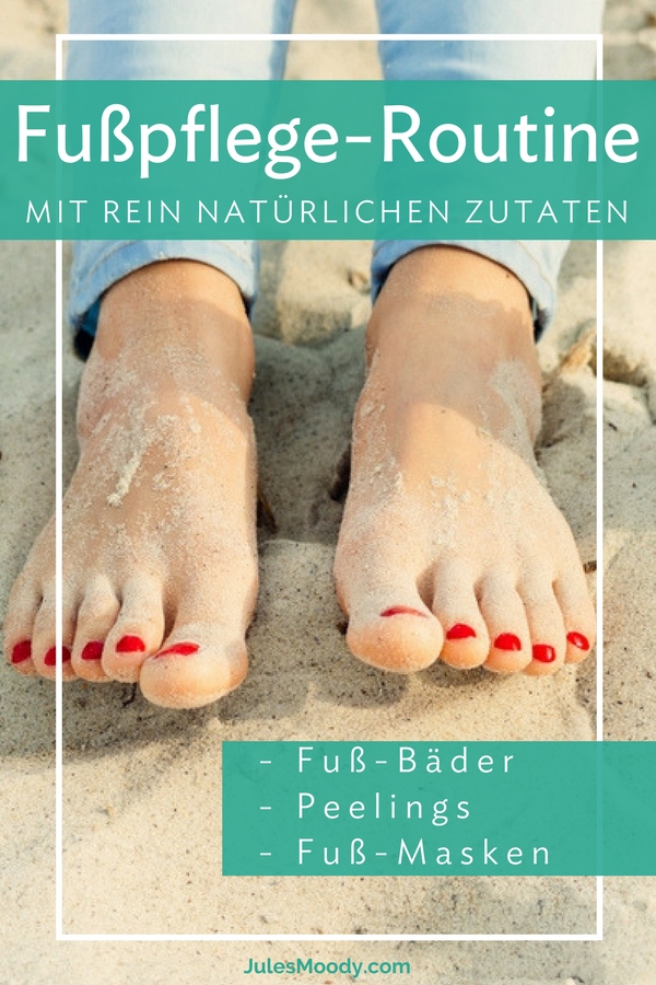 Fußpflegeroutine