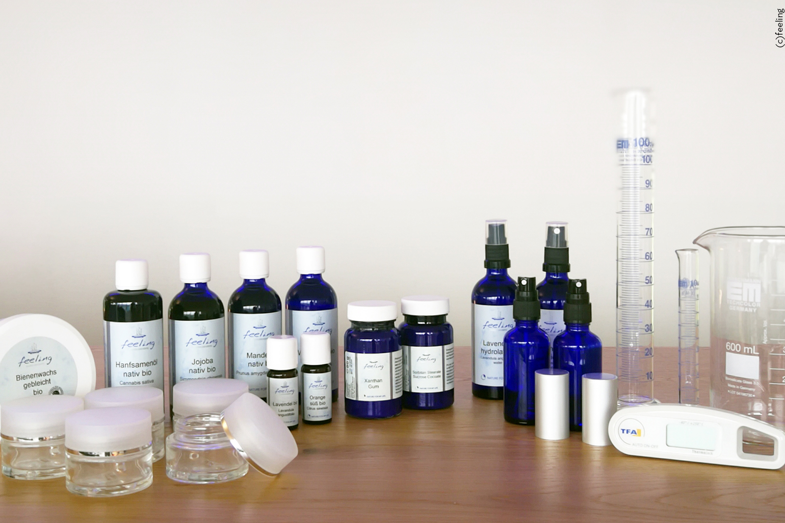 Starterset für Naturkosmetik