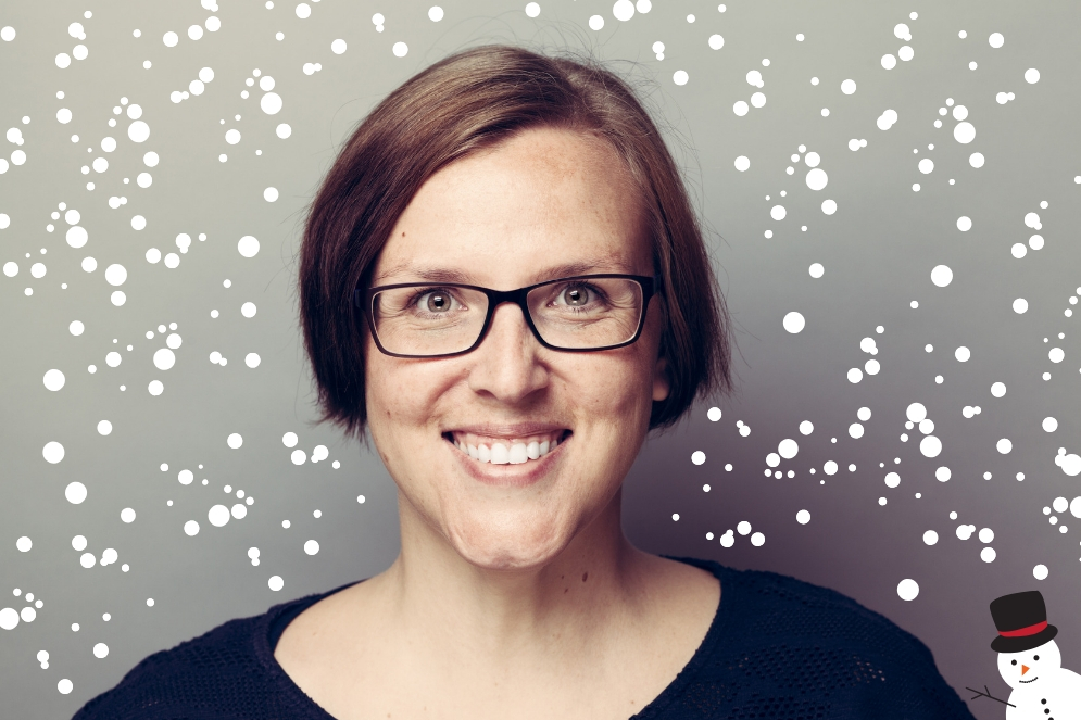 Jules weihnachtlich