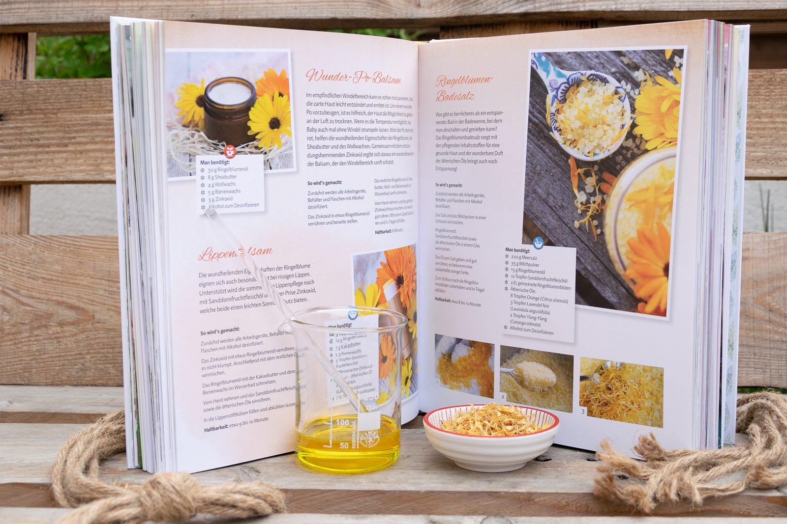 Rezepte mit Ringelblumenblüten