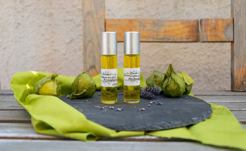 Aromastick ganz einfach selbstgemacht ideal als Geschenk Naturkosmetik
