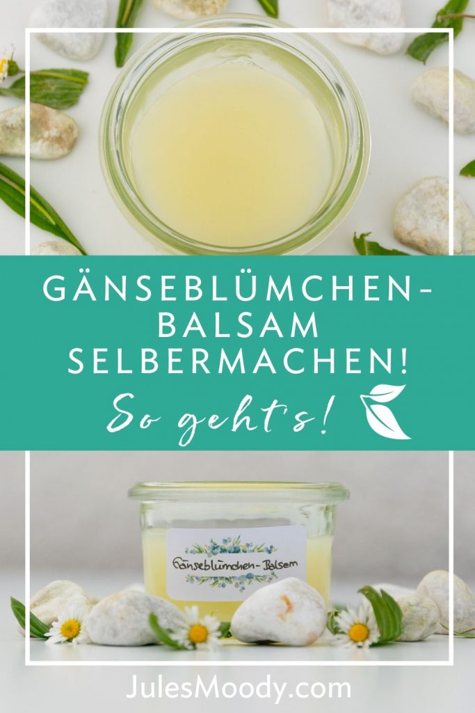 Gänseblümchen-Balsam ganz einfach herstellen
