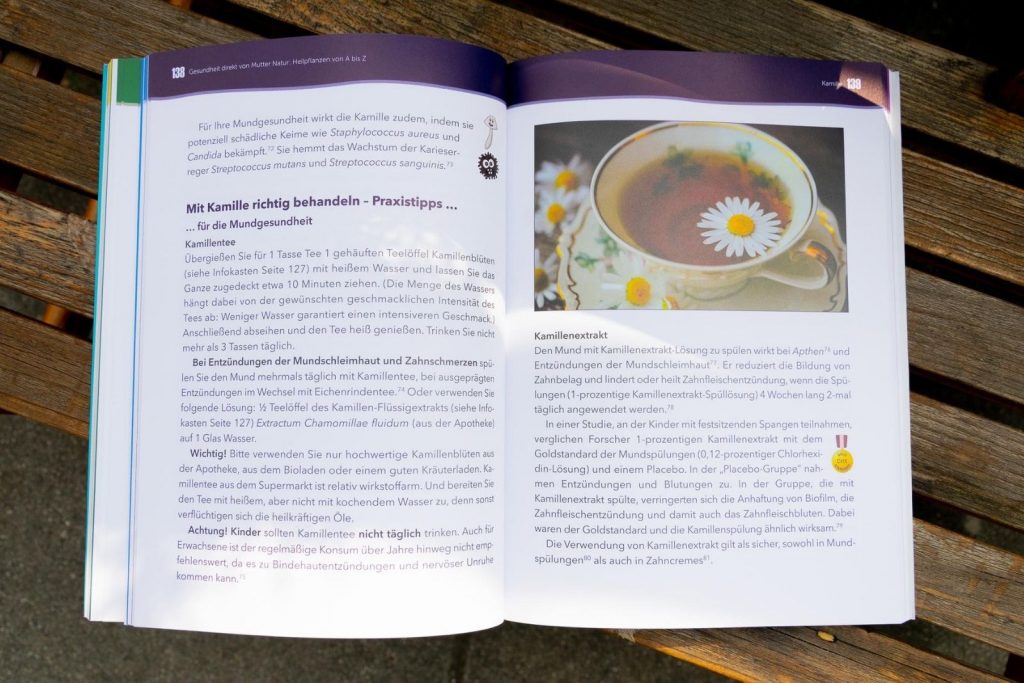 Blick ins Buch: Heilende Mundspülungen