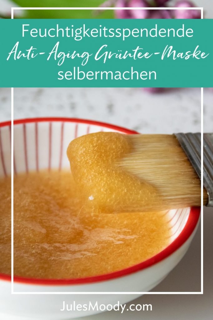Grüntee-Maske ganz einfach selbermachen