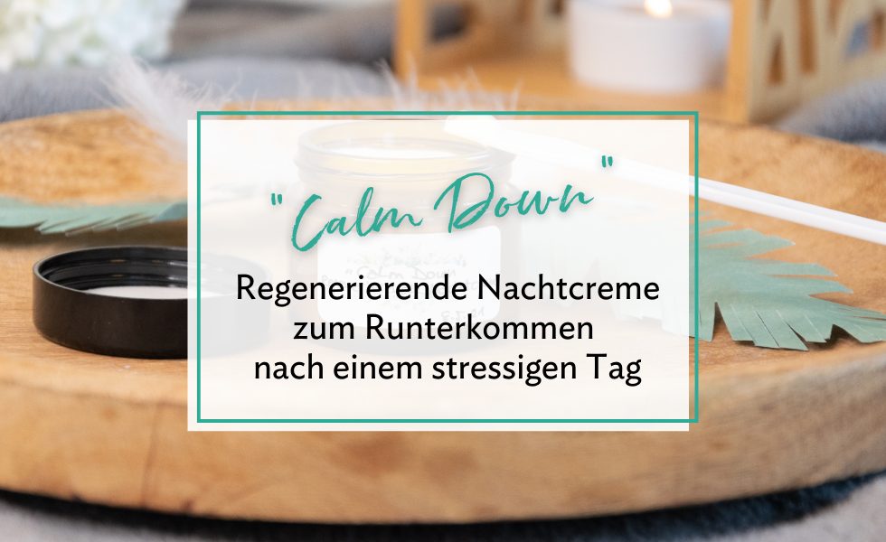 Regenerierende Nachtcreme Calm Down