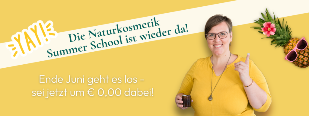 Naturkosmetik Summer School 2022