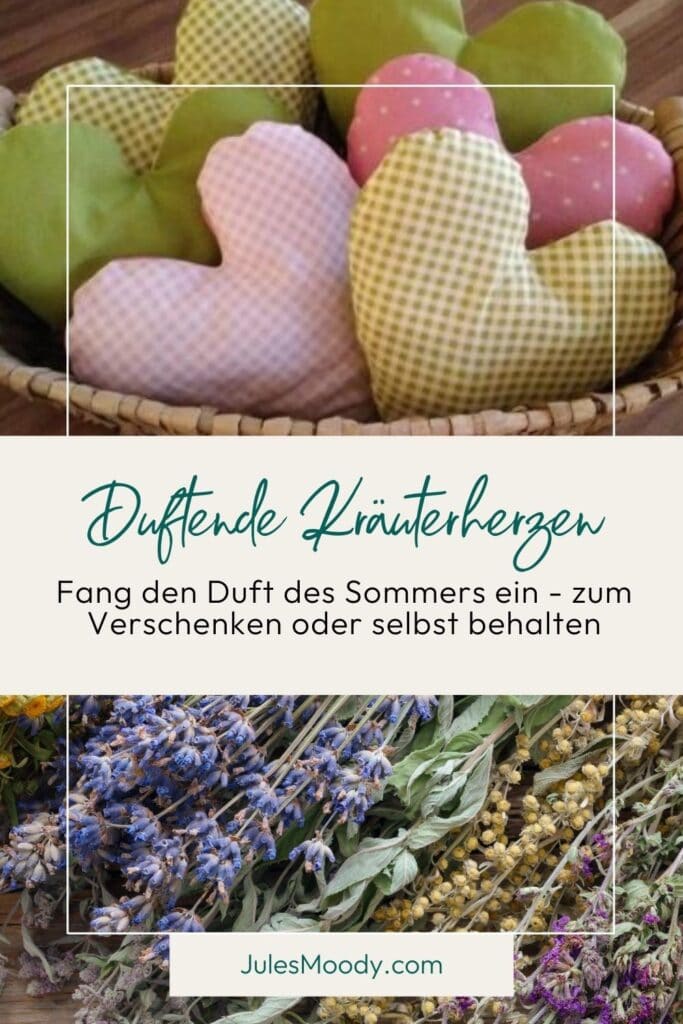 Duftende Kräuterherzen