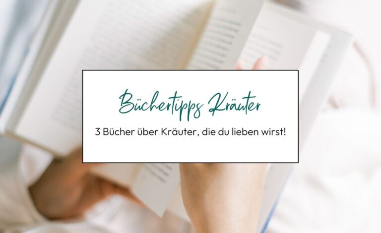 3 Bücher über Kräuter