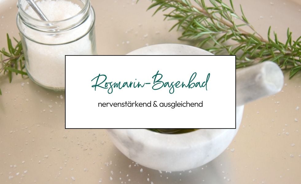 Rosmarin-Basenbad