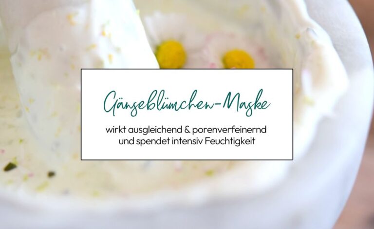 Gänseblümchen-Maske
