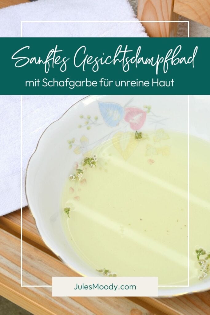 Schafgarben-Gesichtsdampfbad