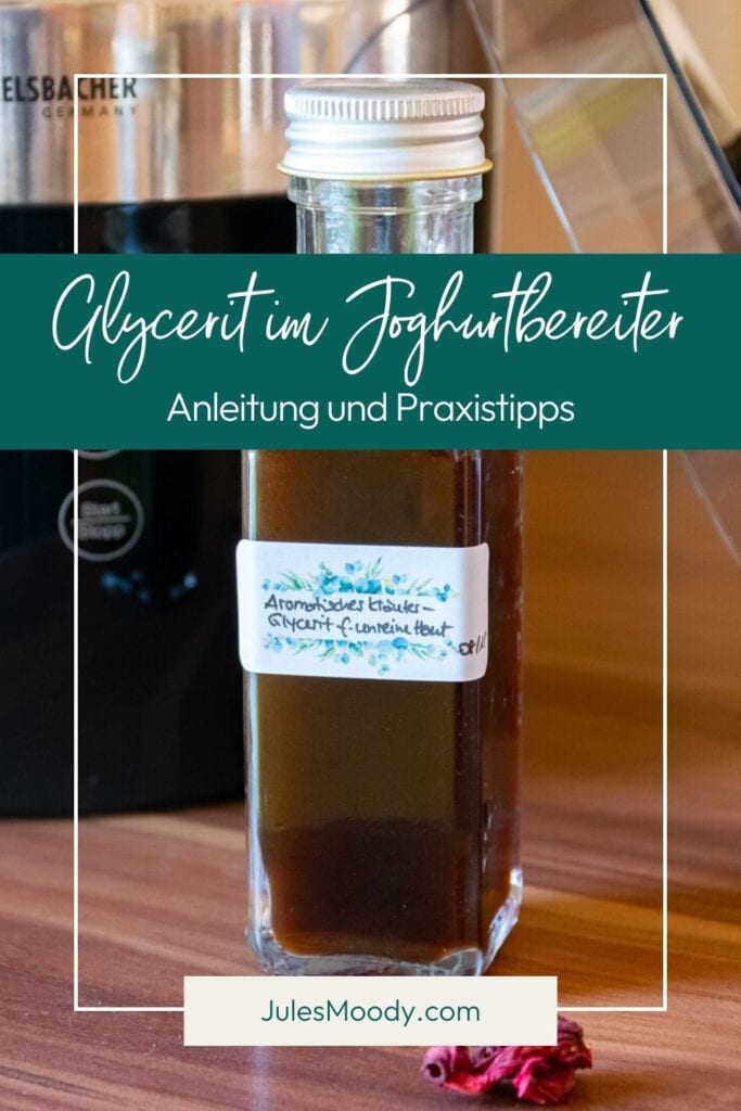 Glycerit im Joghurtbereiter herstellen
