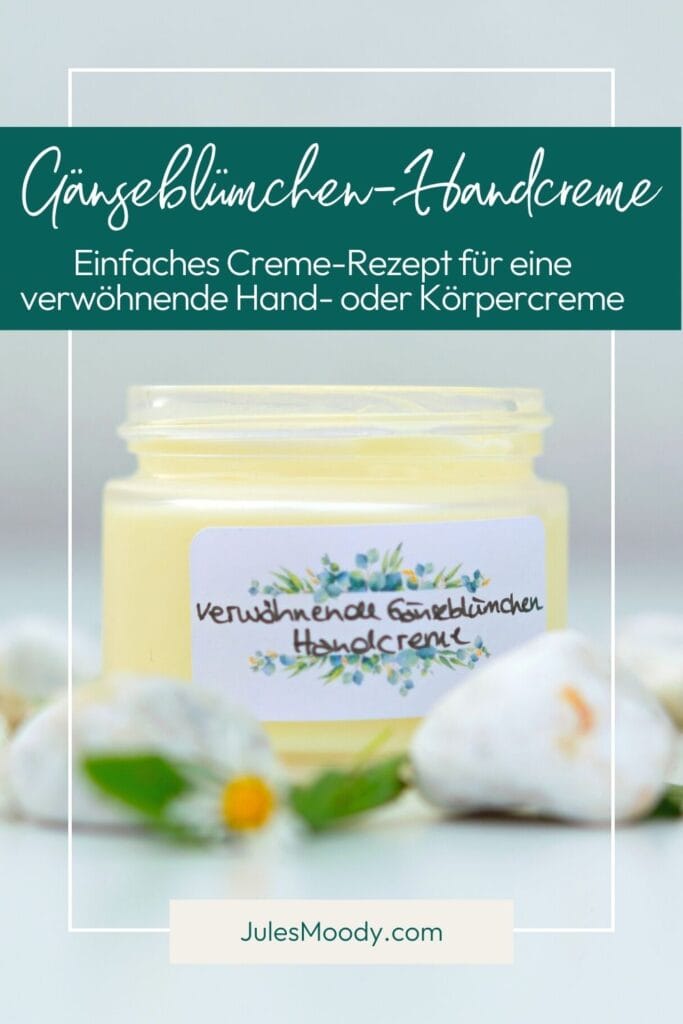 Gänseblümchen-Handcreme