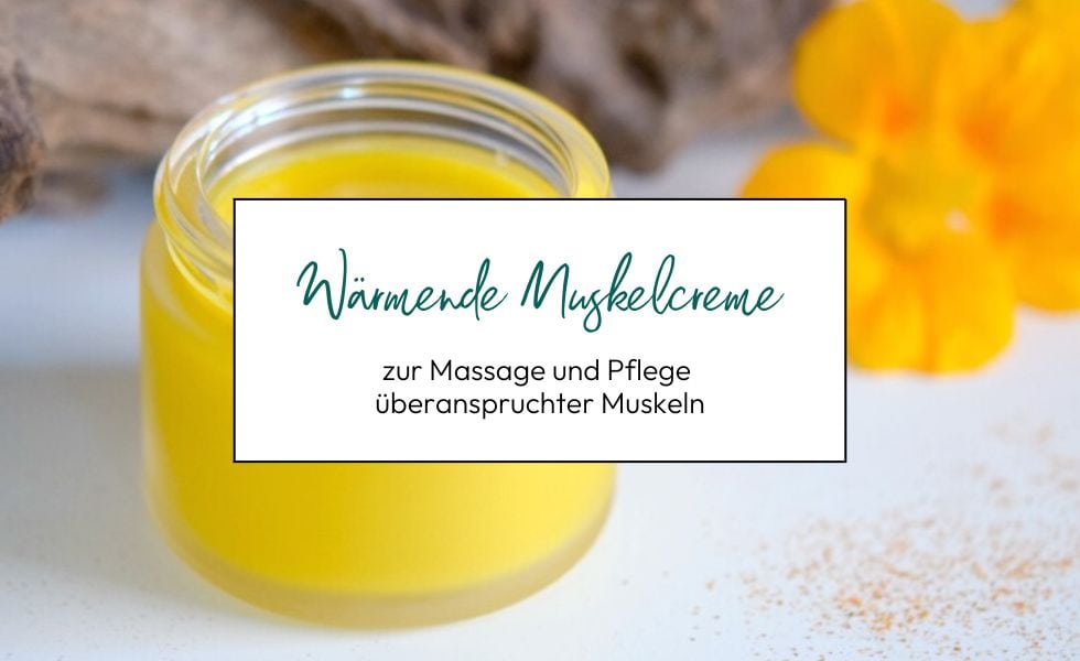 Wärmende Muskelcreme zur Massage & Pflege beanspruchter Muskeln!