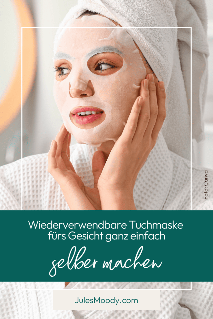 Wiederverwendbare DIY Tuchmaske selber machen