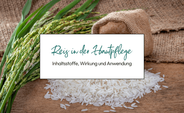 Reis in der Hautpflege
